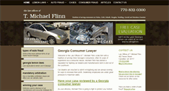 Desktop Screenshot of georgiaconsumerlawyer.com